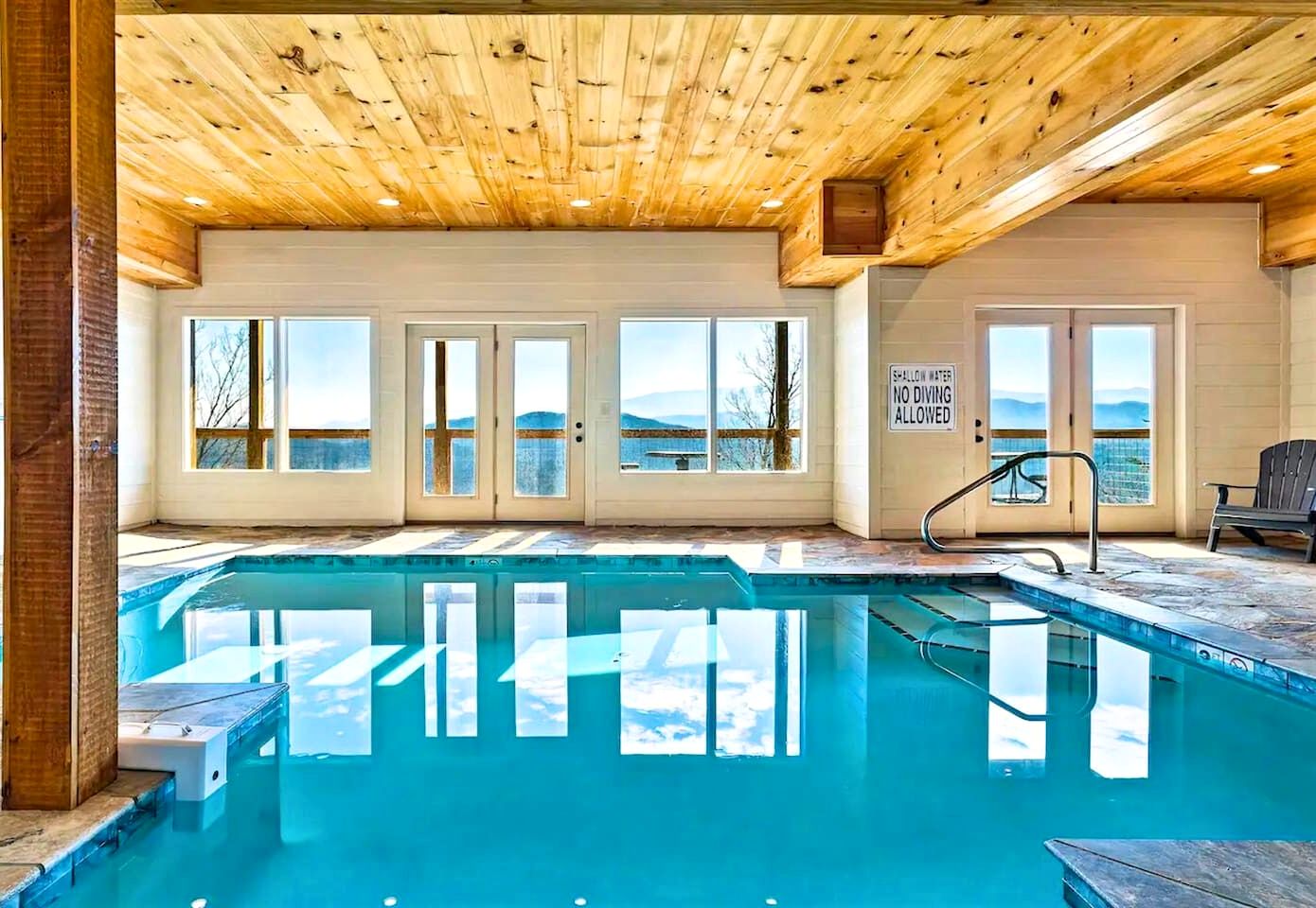 Luxurious Sevierville Mountain Retreat • Heated Indoor Pool, Hot Tub & Arcade, Sevierville, TN