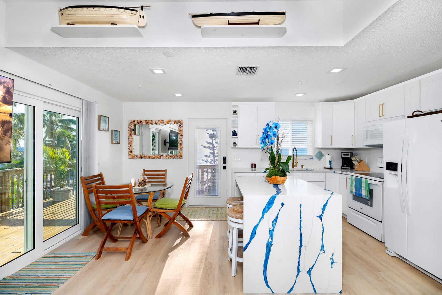 Charming Beachfront Cottage with Dock Slip and Kayaks on Little Gasparilla Island | Placida, FL