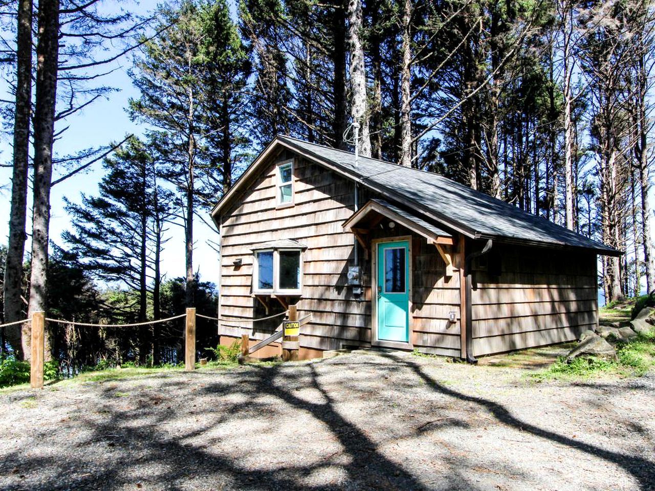 Oceanfront Cabin in Lincoln County, Oregon