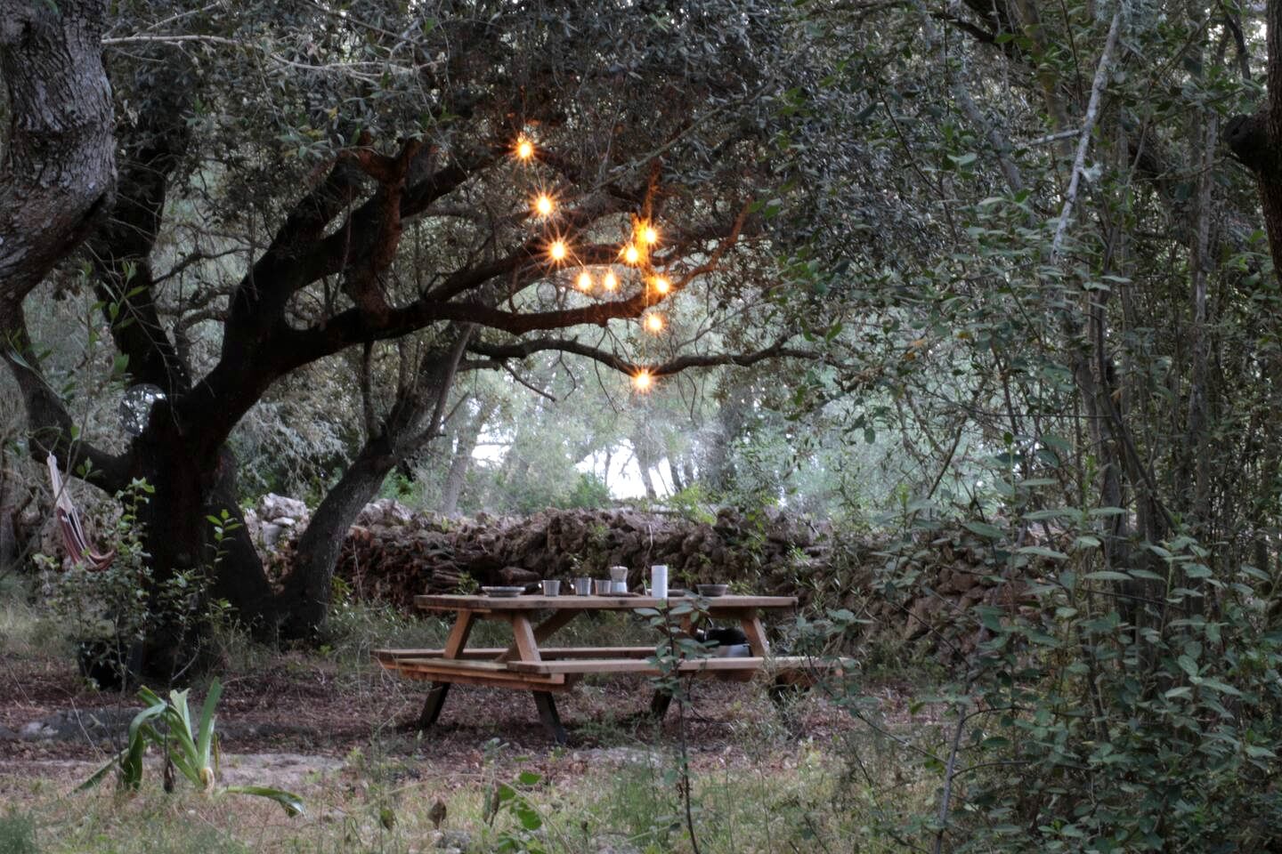 Secluded Off-Grid Yurt Stay with Outdoor Kitchen near Tramuntana Mountains, Mallorca