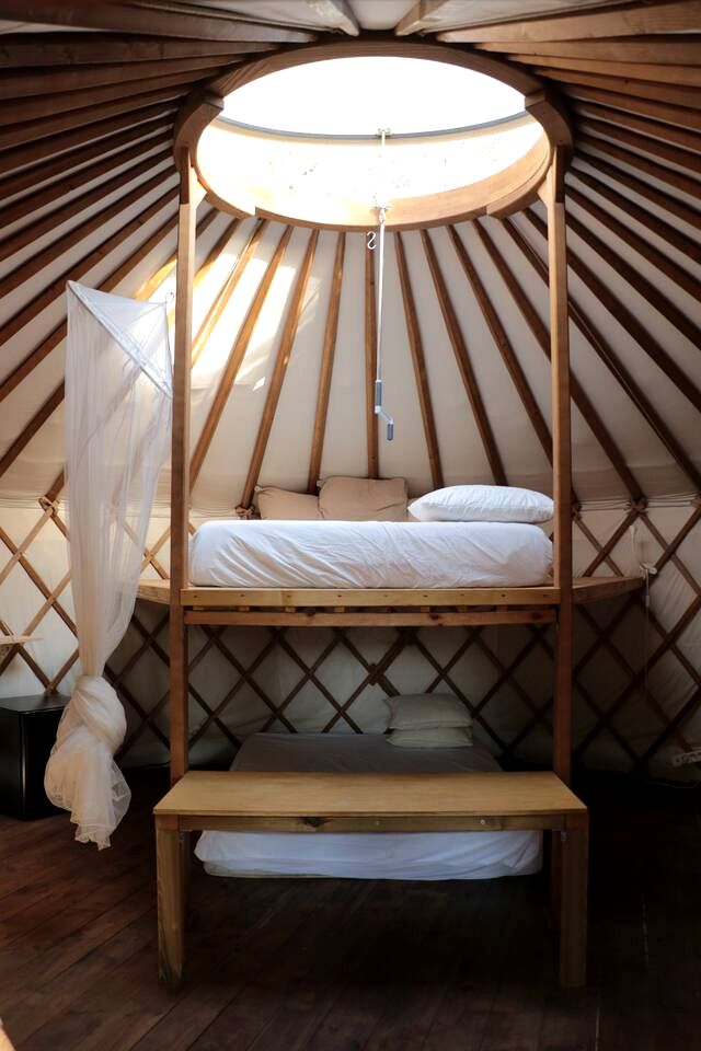 Secluded Off-Grid Yurt Stay with Outdoor Kitchen near Tramuntana Mountains, Mallorca