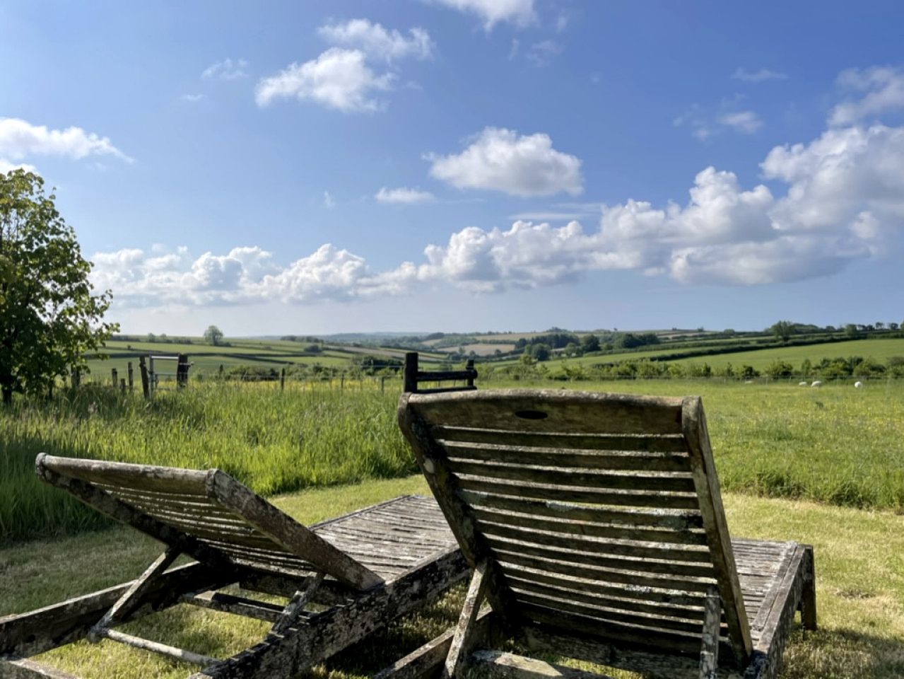 Astronomer Shepherd's hut in Dorset, England