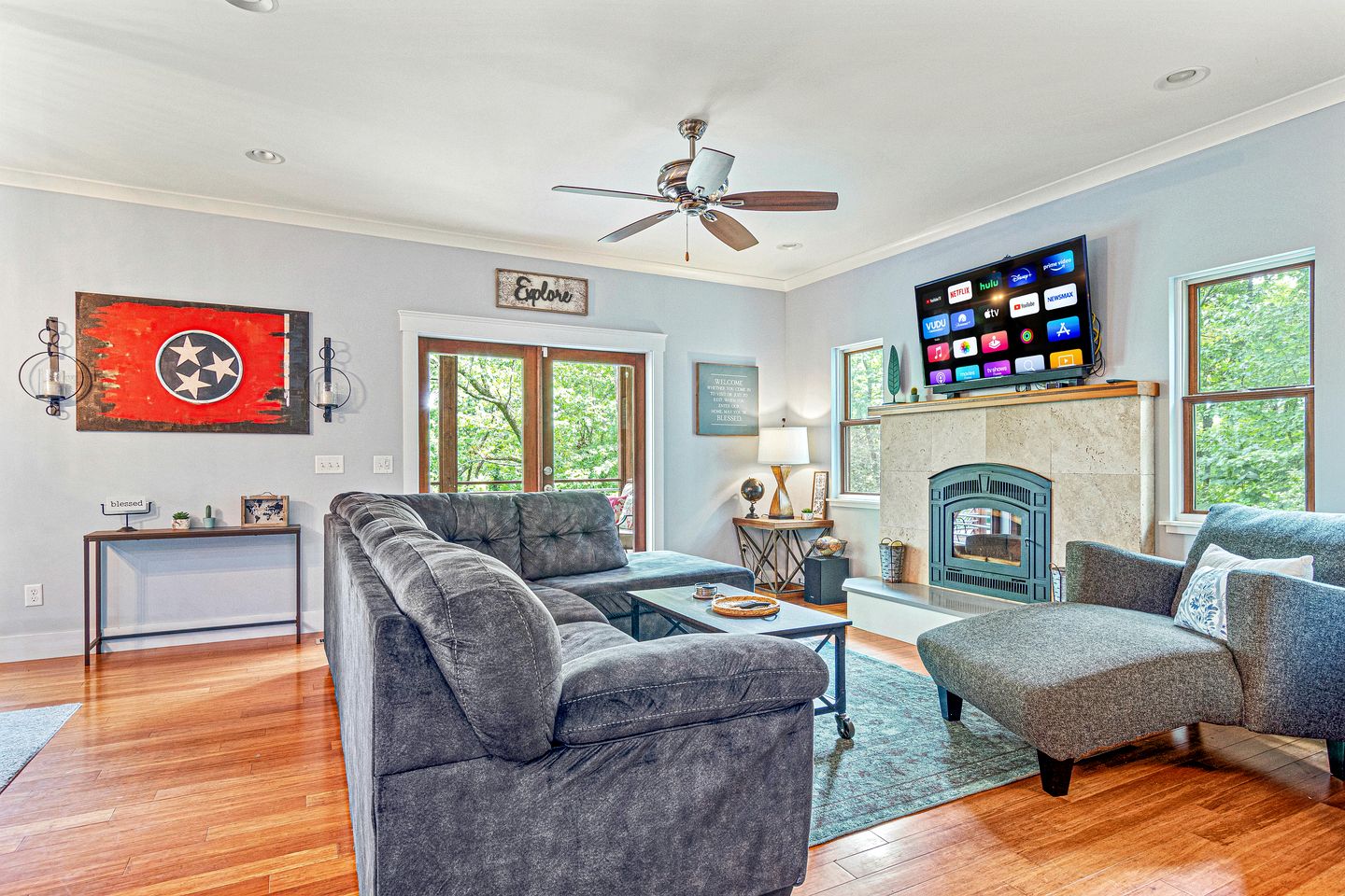 Amazing Cabin with Stunning Forest Sights in Chattanooga, Tennessee