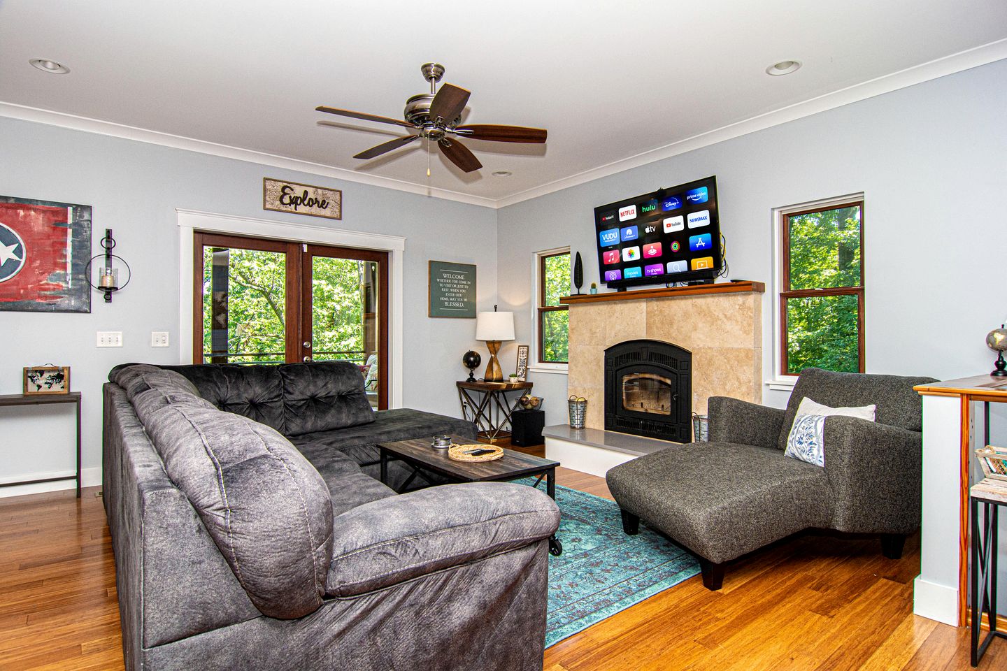 Amazing Cabin with Stunning Forest Sights in Chattanooga, Tennessee