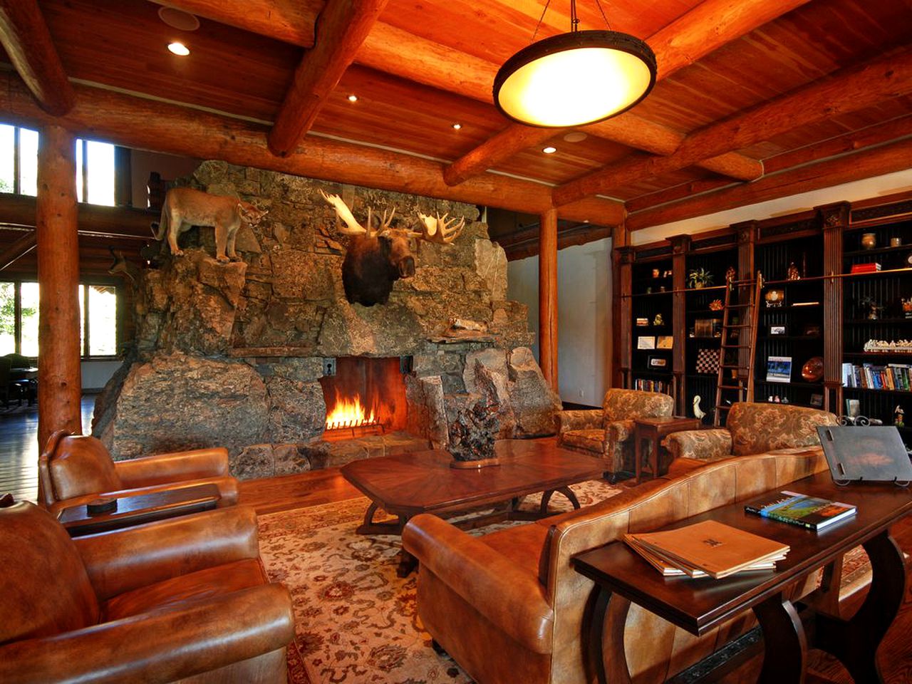 Breathtaking Lodge Suite Rental Overlooking Big Hole River in Melrose, Montana