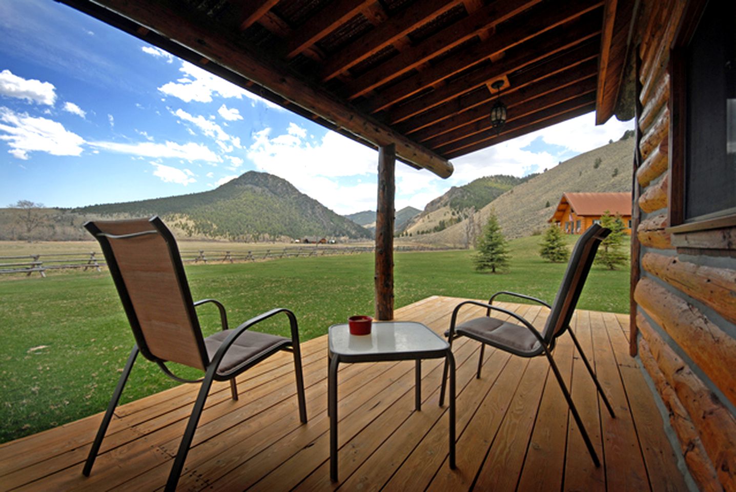 Rustic Cabin Rental Surrounded By Craggy Mountains in Melrose, Montana