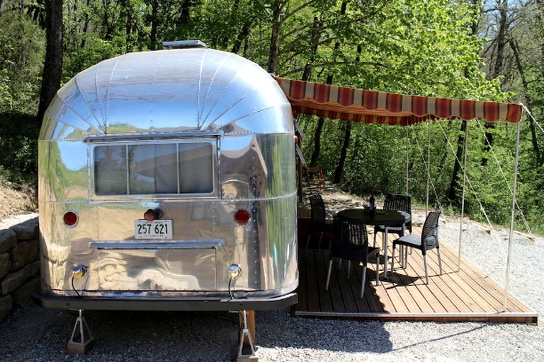 Caravans (Rennes les Bains, Occitanie, France)