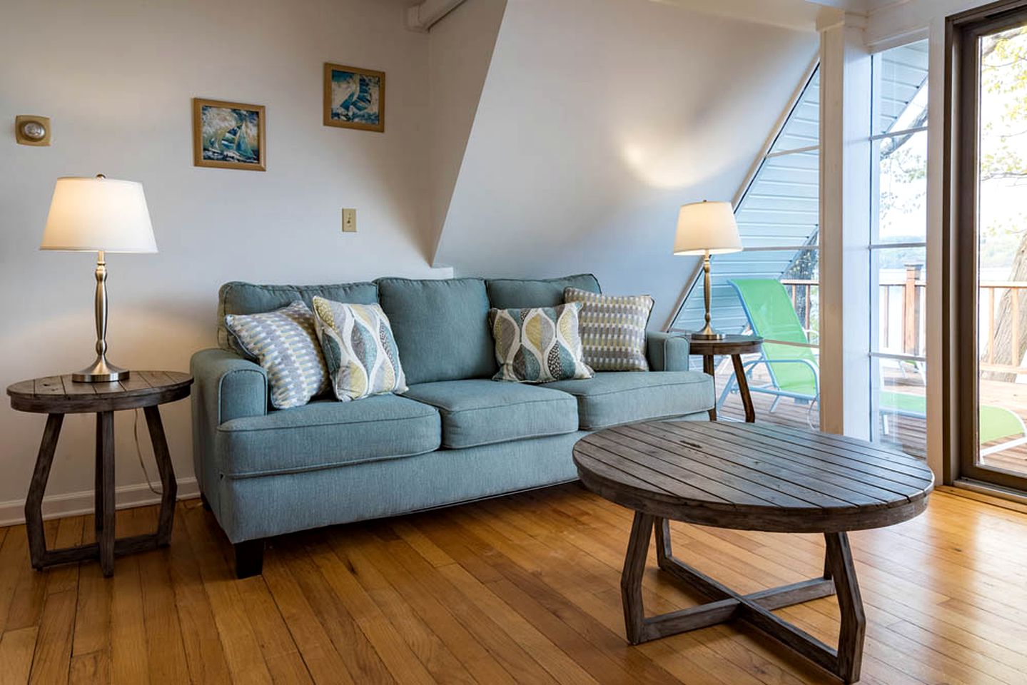 Luxurious A-Frame Vacation Getaway Overlooking Seneca Lake in Hector, New York