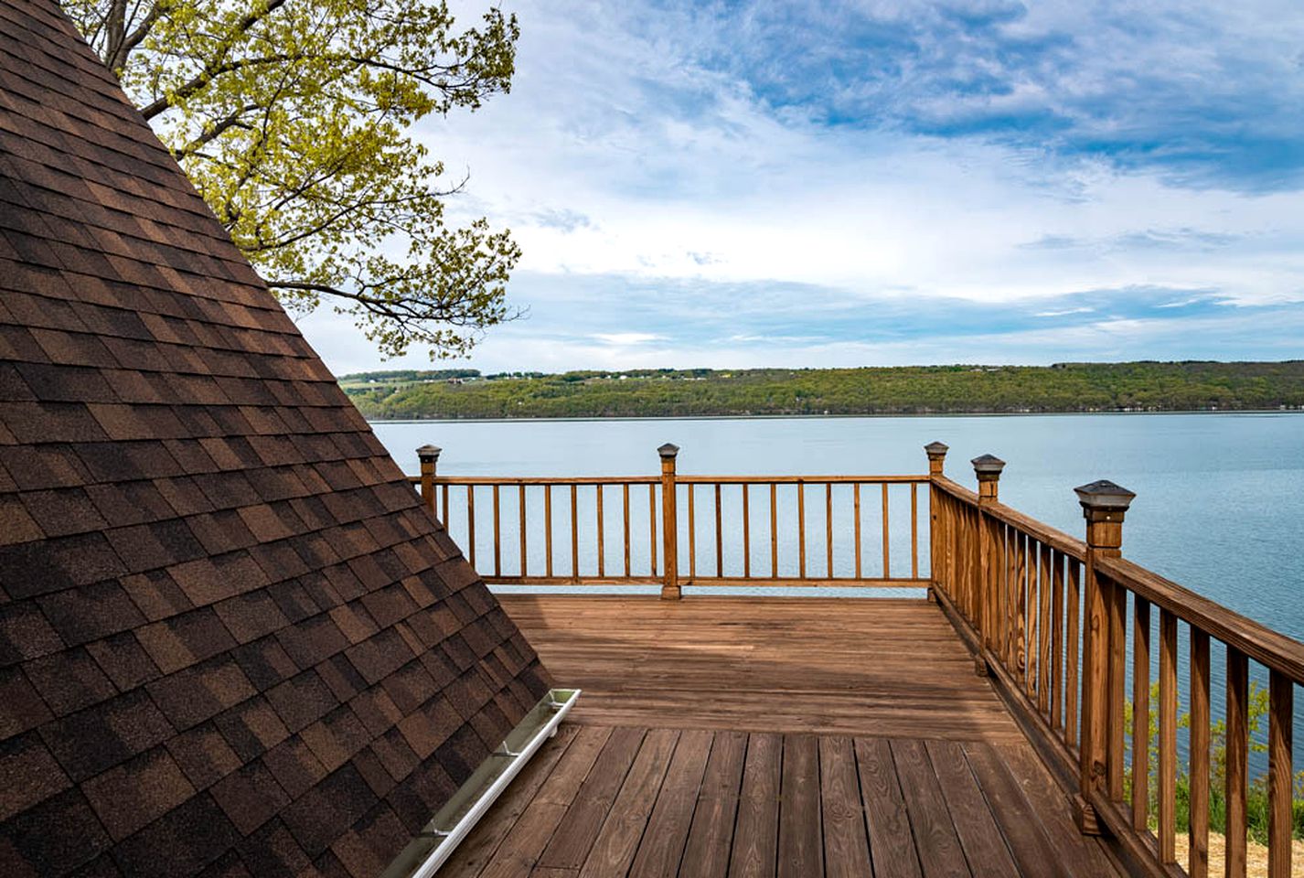 Luxurious A-Frame Vacation Getaway Overlooking Seneca Lake in Hector, New York