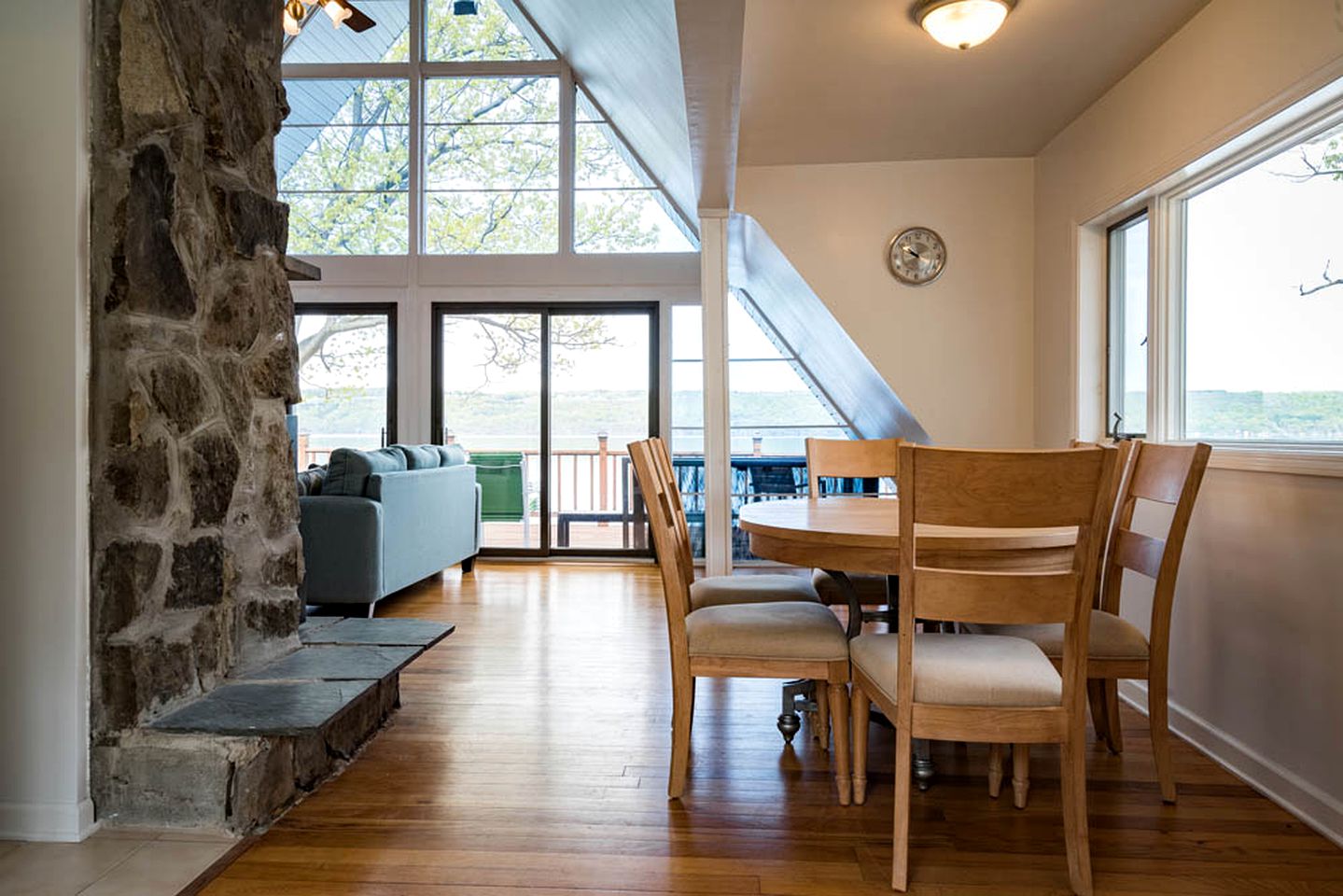 Luxurious A-Frame Vacation Getaway Overlooking Seneca Lake in Hector, New York