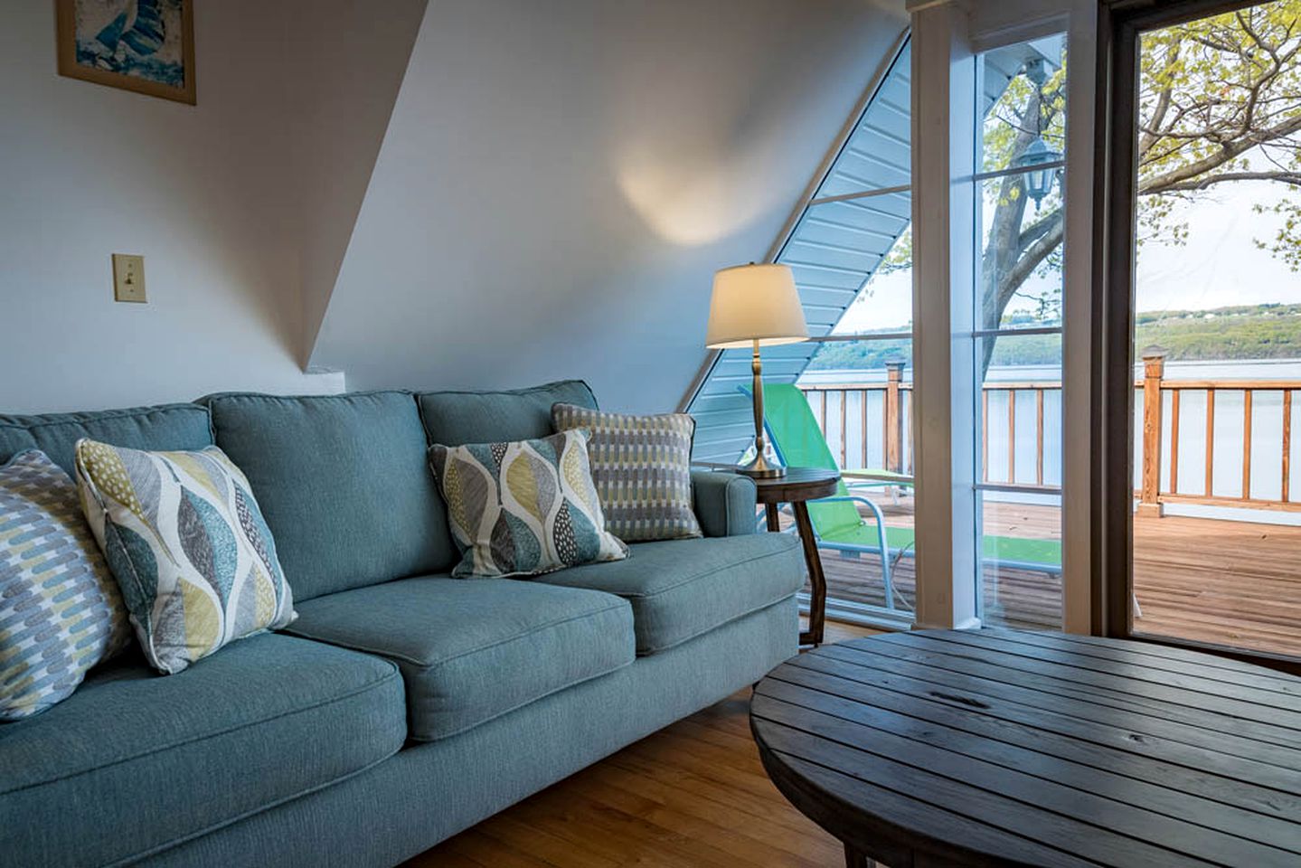 Luxurious A-Frame Vacation Getaway Overlooking Seneca Lake in Hector, New York