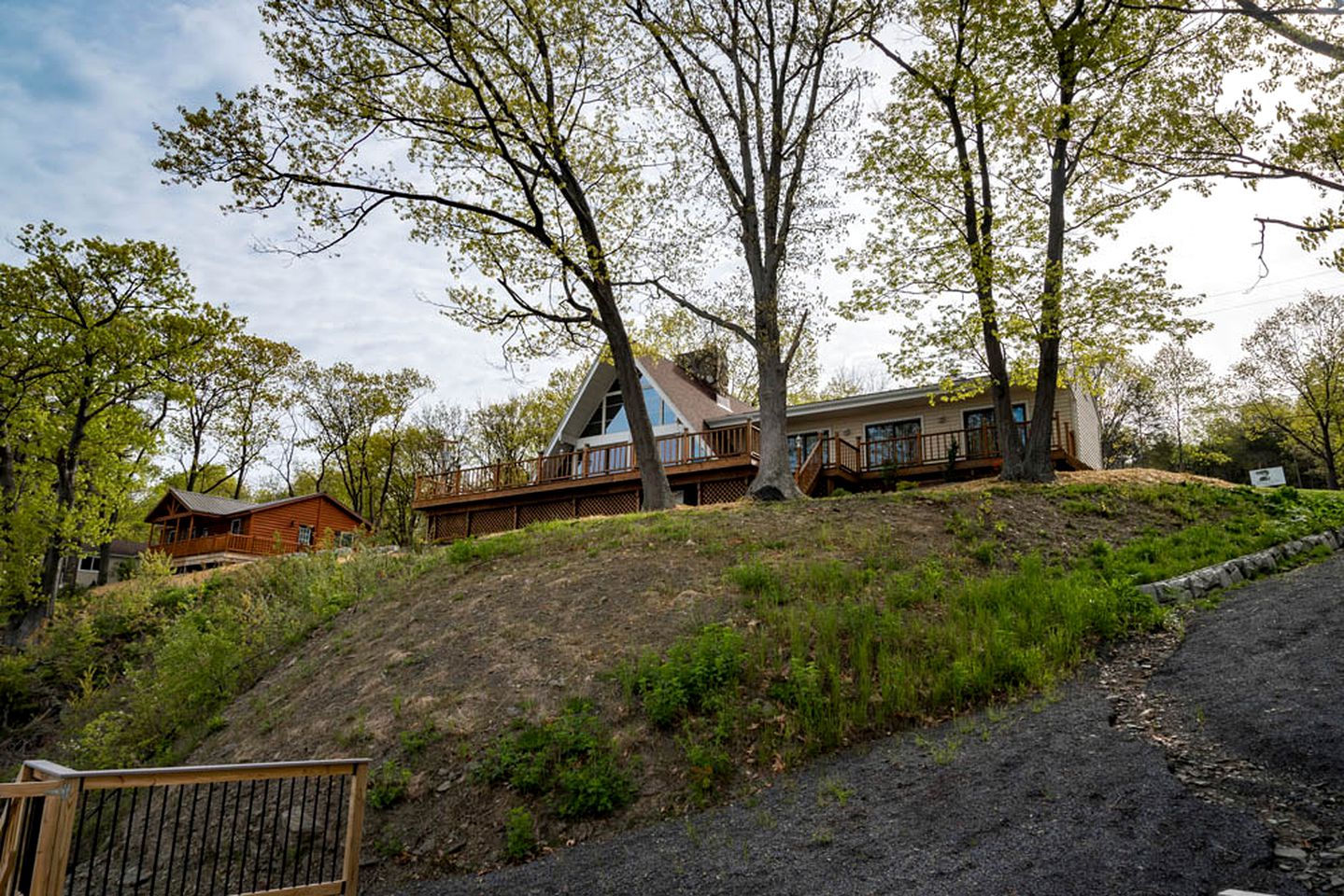 Luxurious A-Frame Vacation Getaway Overlooking Seneca Lake in Hector, New York