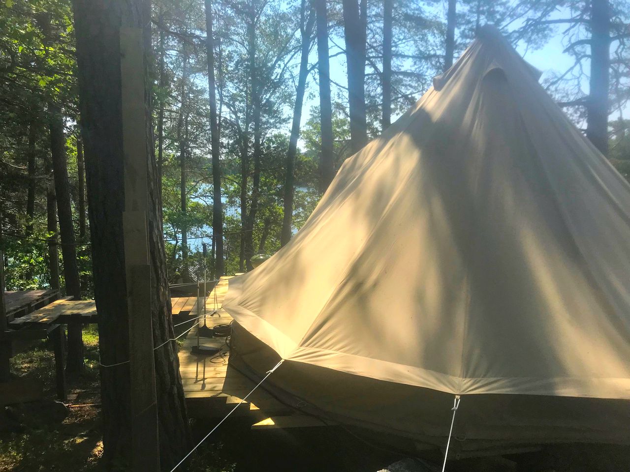 Gorgeous Tent Rental for a Romantic Getaway near Stockholm, Sweden