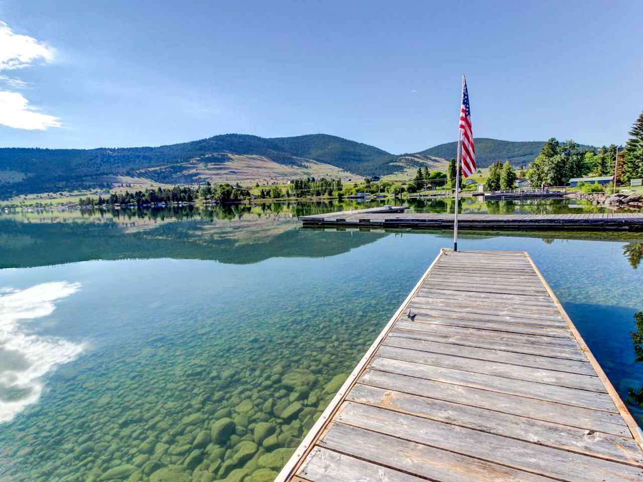 Vacation Rental in Big Arm, Montana