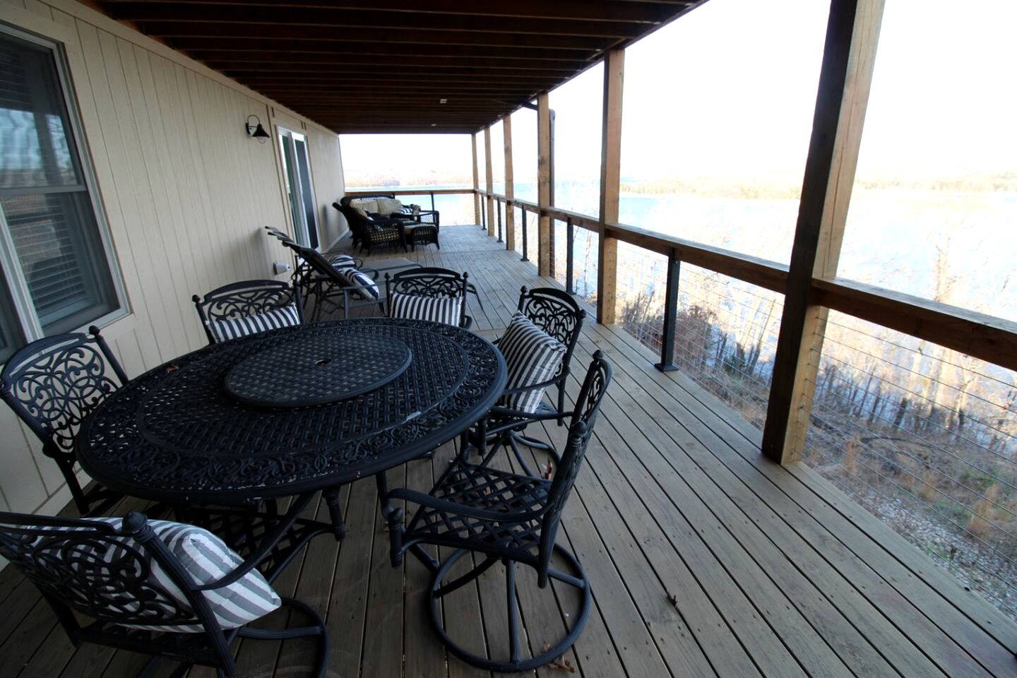 Luxury Lakeview Home with Expansive Two-Level Deck Near Beaver Lake | Rogers, Arkansas