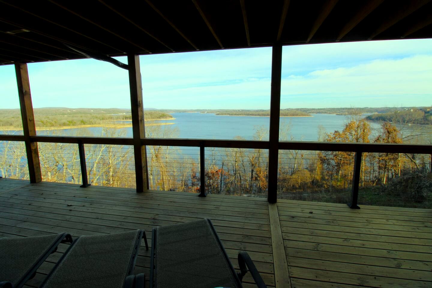 Luxury Lakeview Home with Expansive Two-Level Deck Near Beaver Lake | Rogers, Arkansas