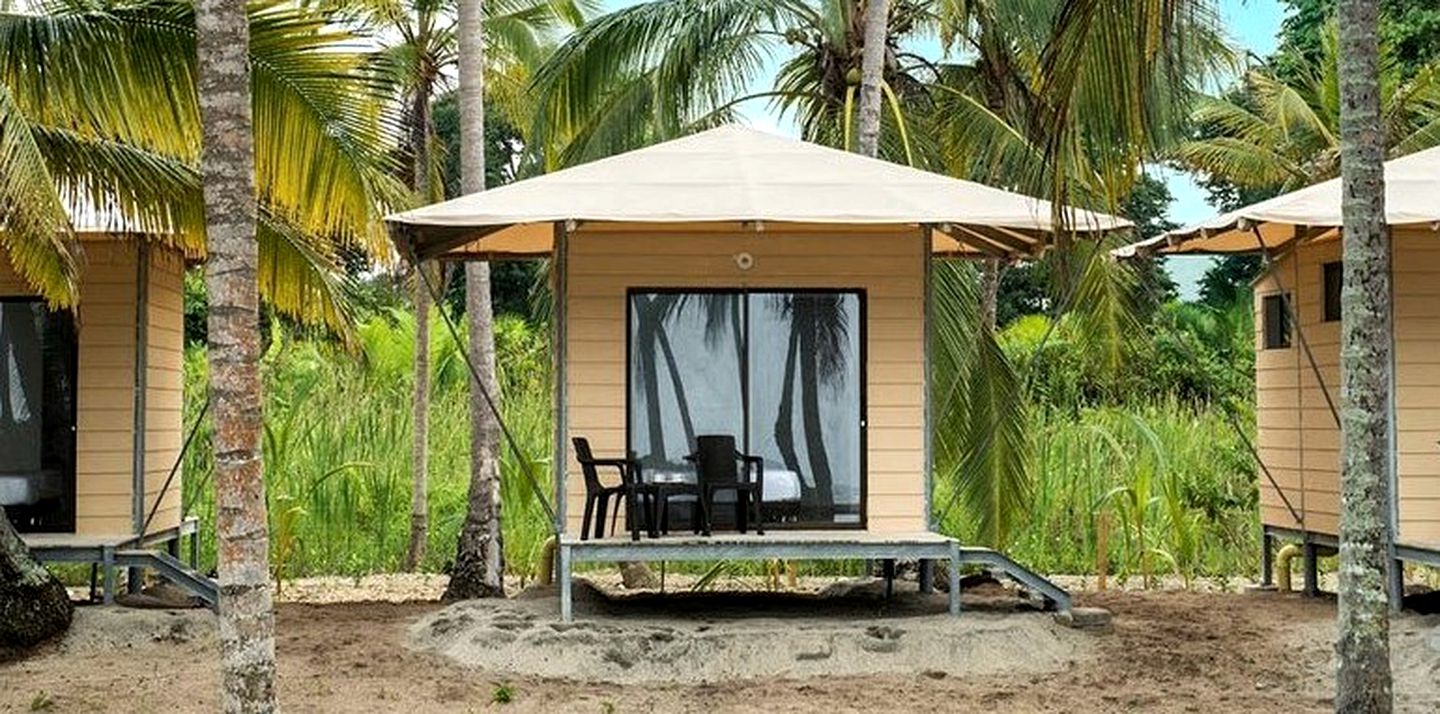 Sleek Eco-Tents Near the Coast and Under Palm Trees in Magdalena, Colombia