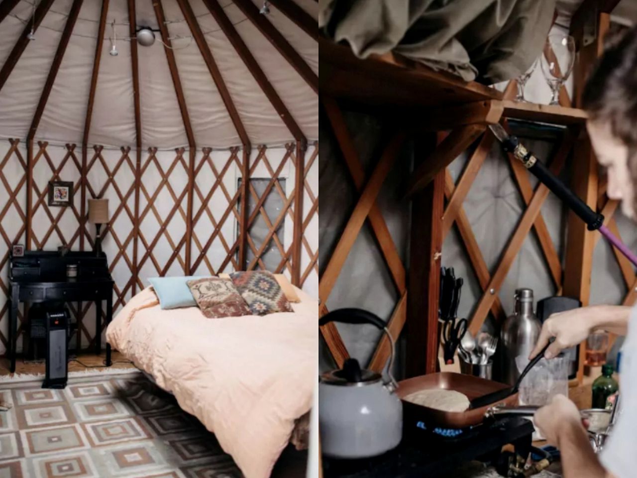 Yurt near the Idaho Panhandle National Forests, Idaho