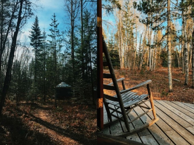 A Small Yurt Tucked in the Woods, Yurts, Sandpoint, United States of