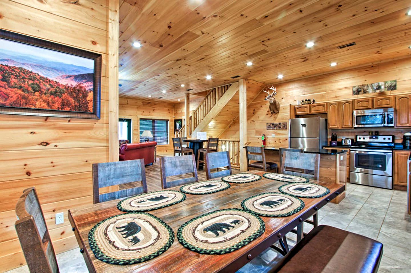 Spacious Rental with Amazing Views of the Smokies and Games Room in Gatlinburg, Tennessee