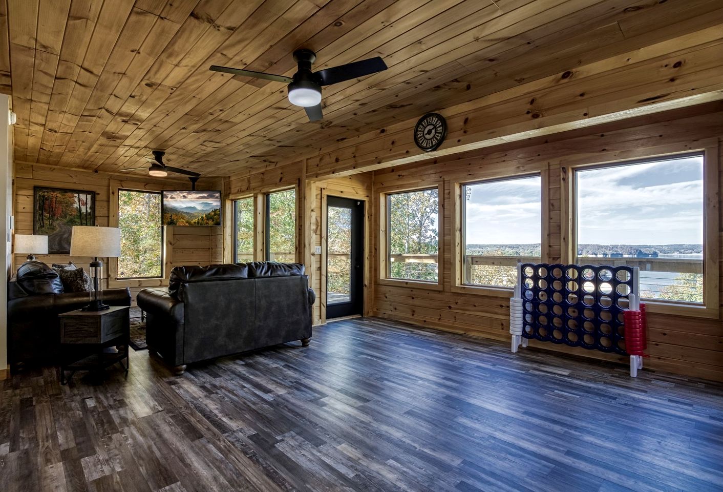 Stunning Lakefront Cabin with Hot Tub and Pool Table on Douglas Lake in Dandridge, Tennessee