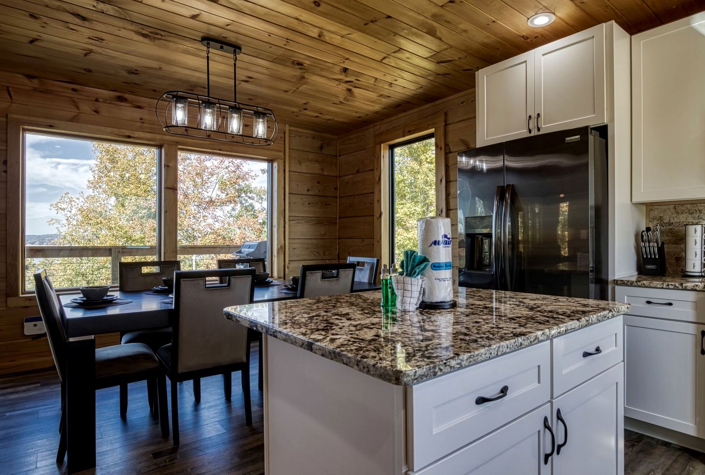 Stunning Lakefront Cabin with Hot Tub and Pool Table on Douglas Lake in Dandridge, Tennessee
