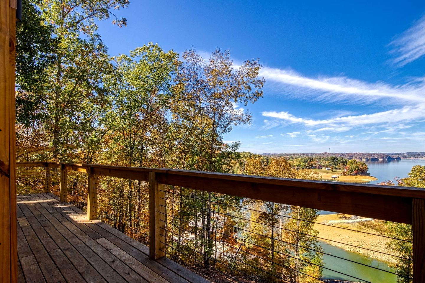 Stunning Lakefront Cabin with Hot Tub and Pool Table on Douglas Lake in Dandridge, Tennessee