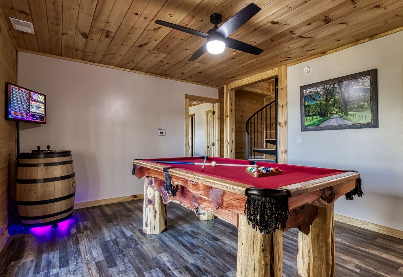 Stunning Lakefront Cabin with Hot Tub and Pool Table on Douglas Lake in Dandridge, Tennessee