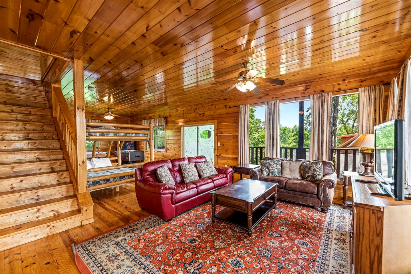 Glamping Adventures for the Whole Family in this Wonderful Cabin Rental in Sevierville, Tennessee