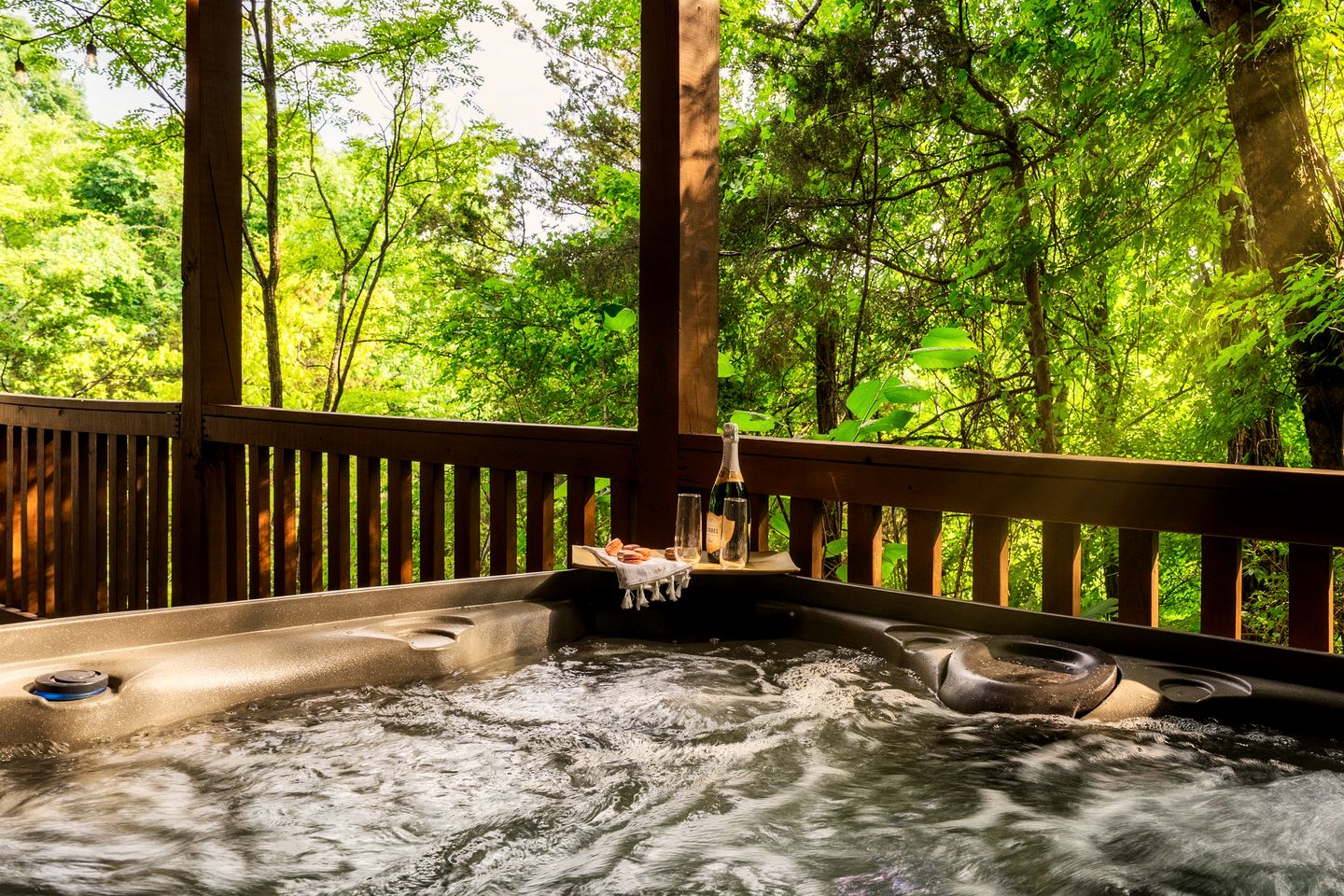 Spectacular Cabin Surrounded by Trees in Pigeon Forge, Tennessee