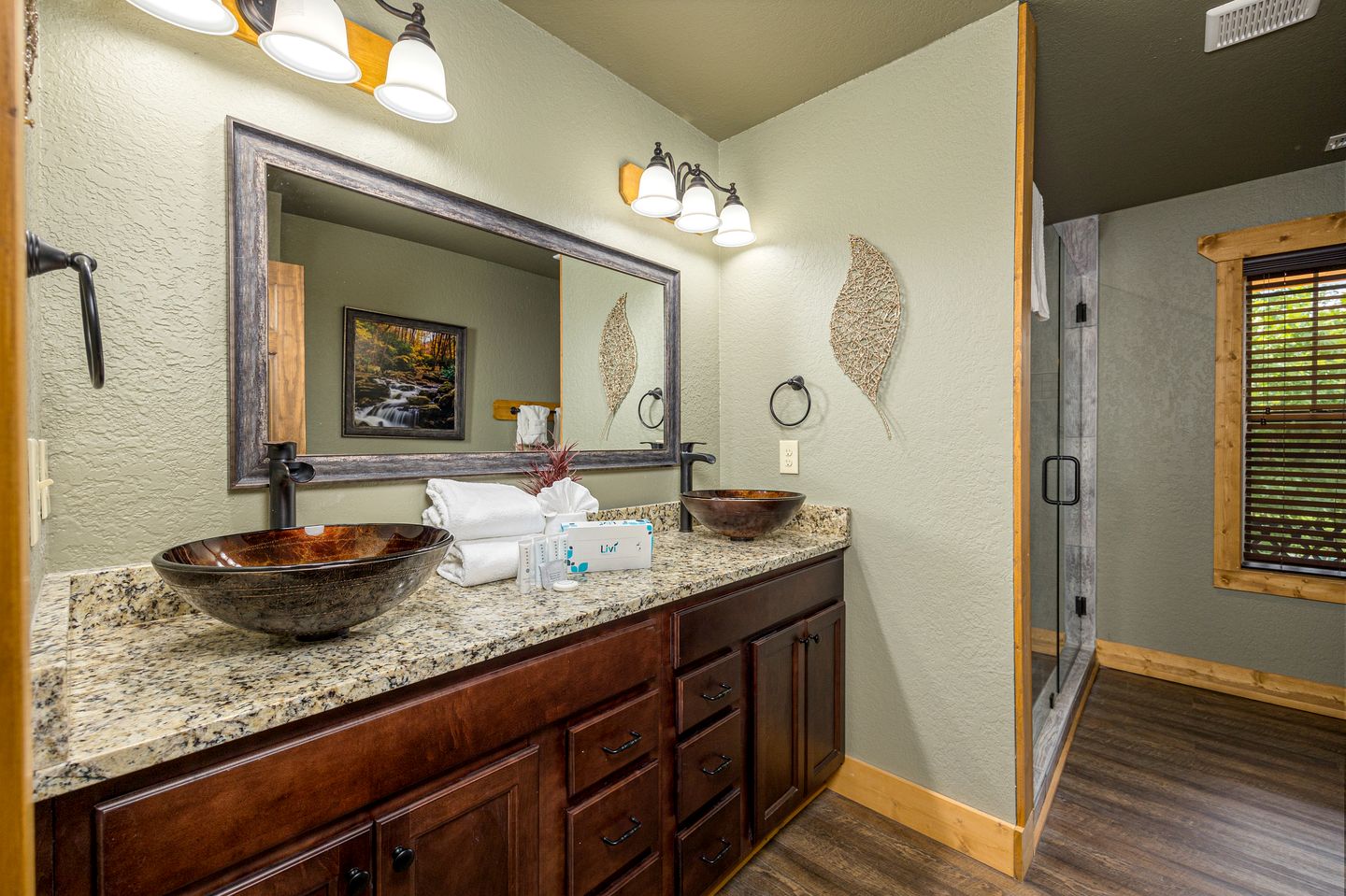 Outstanding Cabin with Indoor and Outdoor Swimming Pool and Game Room in Gatlinburg, Tennessee