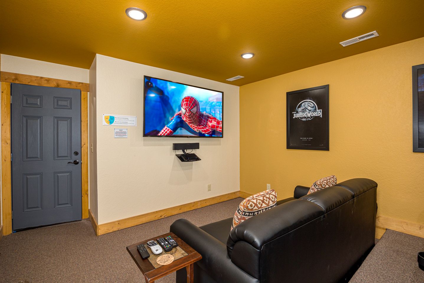 Outstanding Cabin with Indoor and Outdoor Swimming Pool and Game Room in Gatlinburg, Tennessee