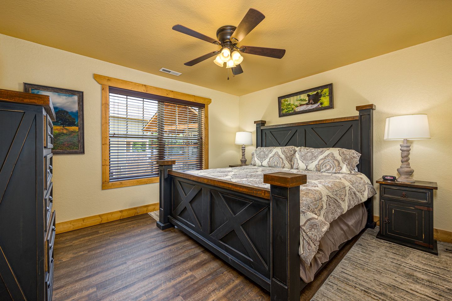 Outstanding Cabin with Indoor and Outdoor Swimming Pool and Game Room in Gatlinburg, Tennessee