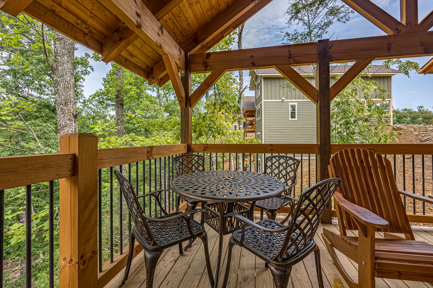 Outstanding Cabin with Indoor and Outdoor Swimming Pool and Game Room in Gatlinburg, Tennessee