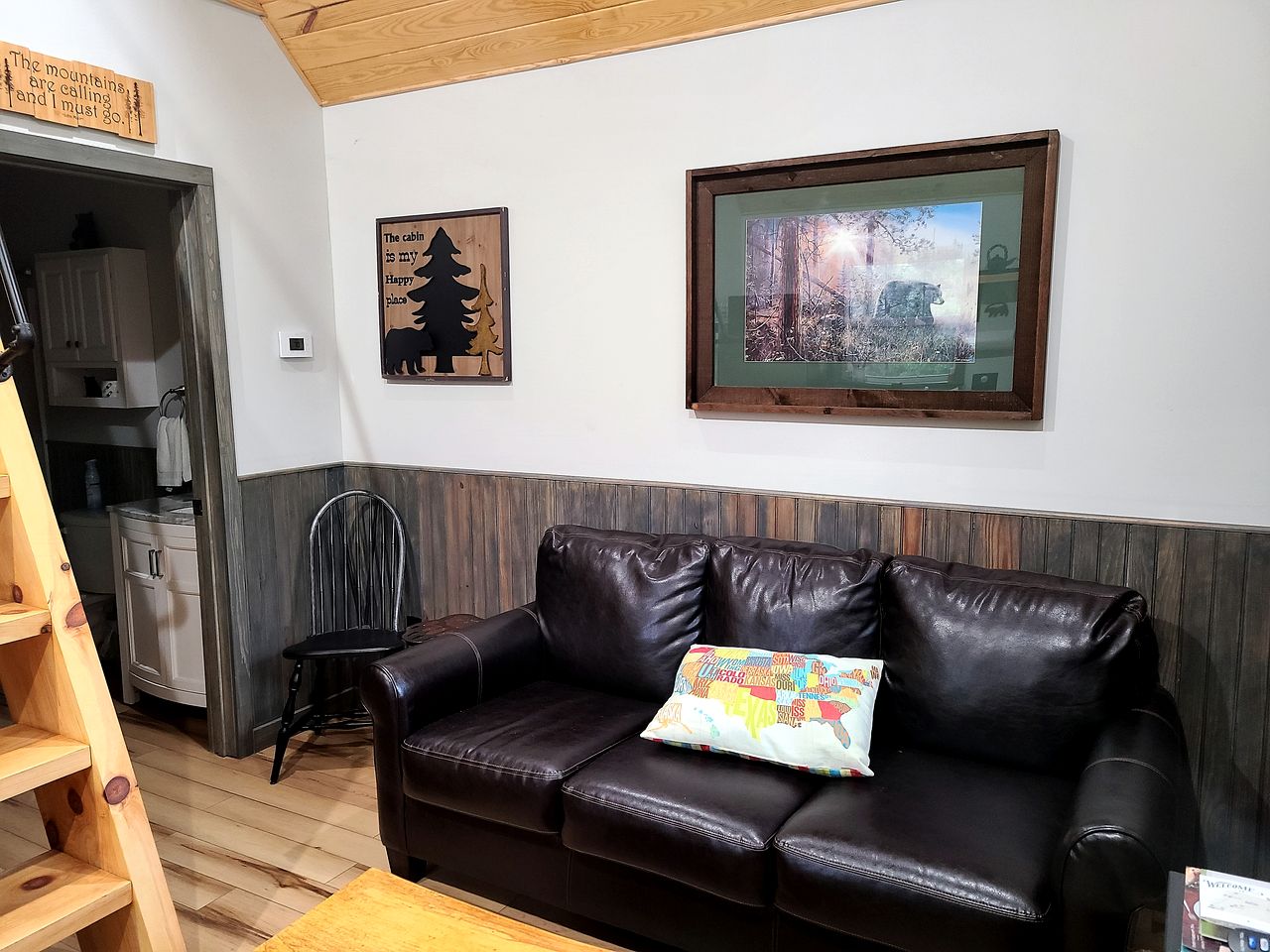 Two Cozy Cabins Nestled in the Trees for a Peaceful Group Getaway near the Great Smoky Mountains National Park in Tennessee