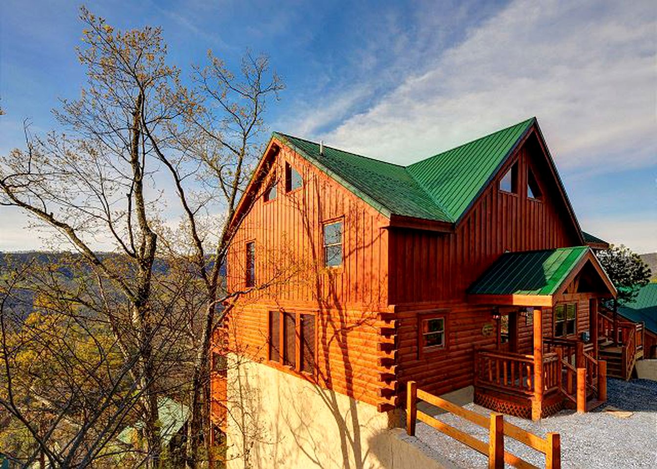 Luxury Cabin With Indoor Pool In Pigeon Forge Tennessee