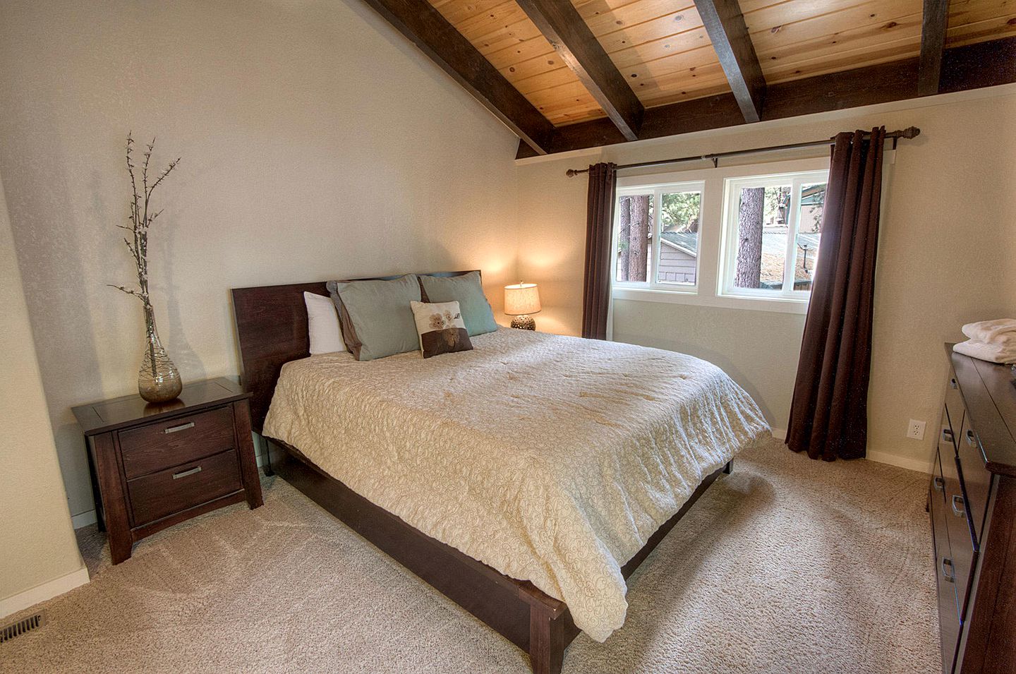 Modern A Frame Cabin Perfect For Family Gatherings by South Lake Tahoe, California