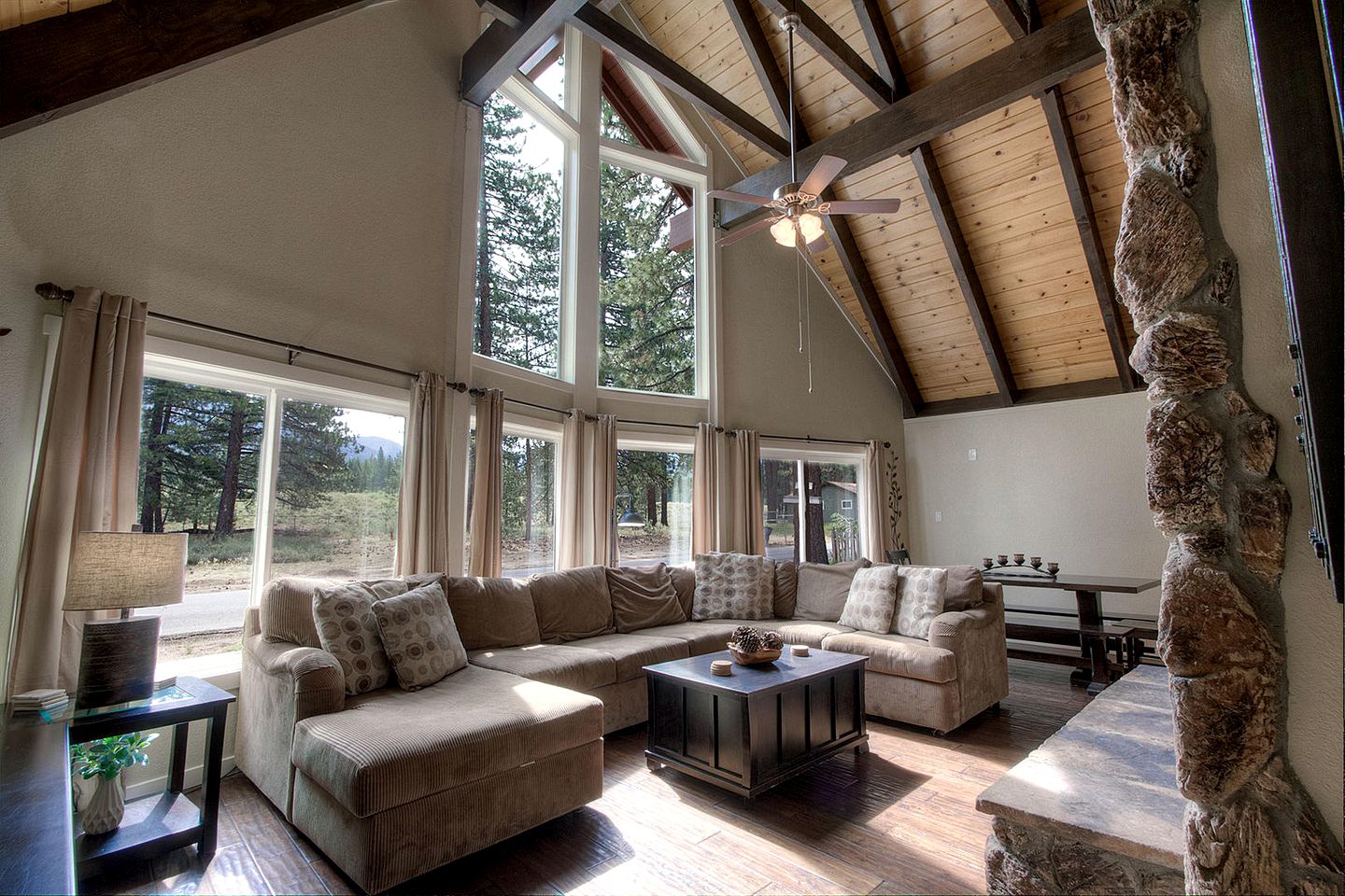 Modern A Frame Cabin Perfect For Family Gatherings by South Lake Tahoe, California