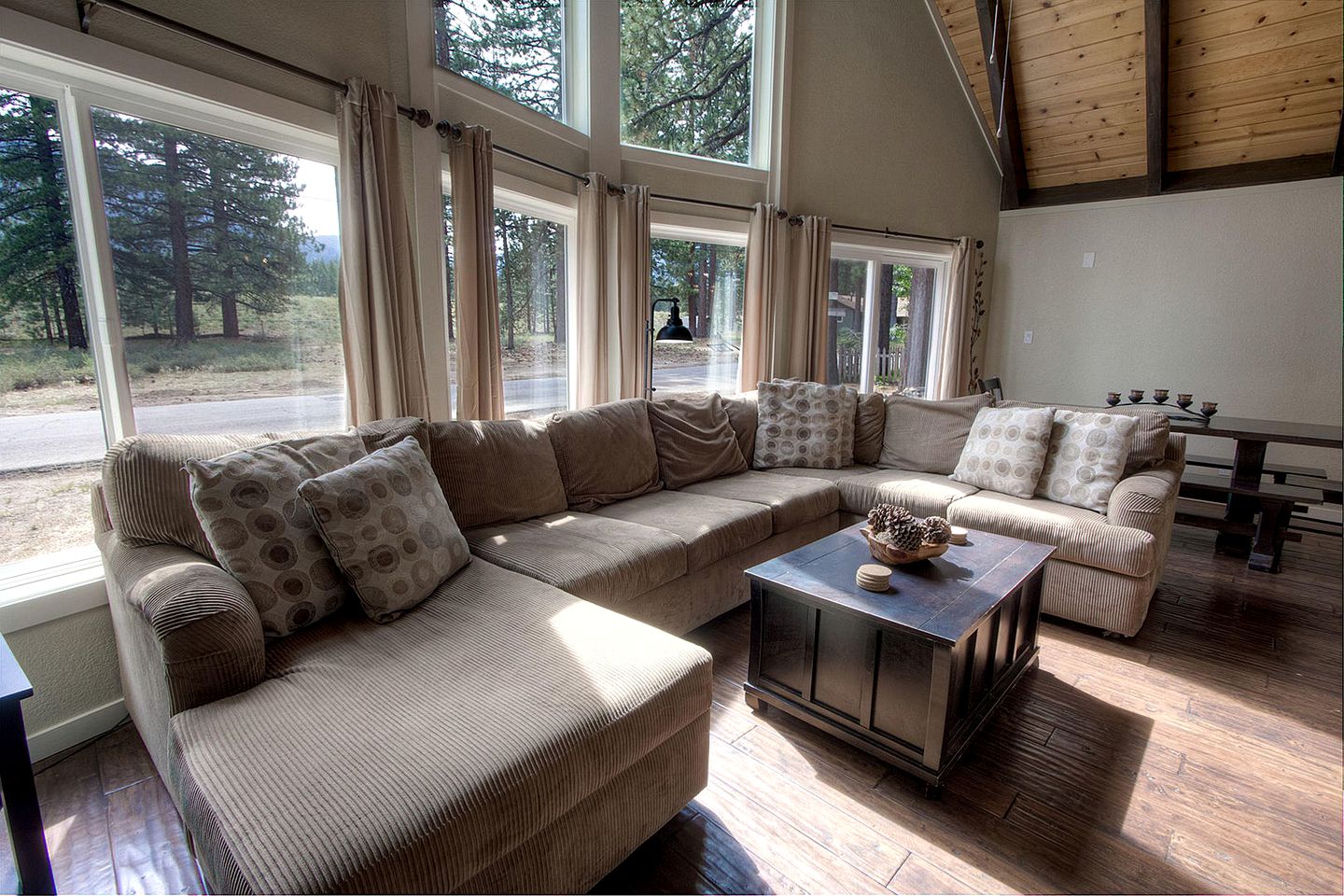 Modern A Frame Cabin Perfect For Family Gatherings by South Lake Tahoe, California