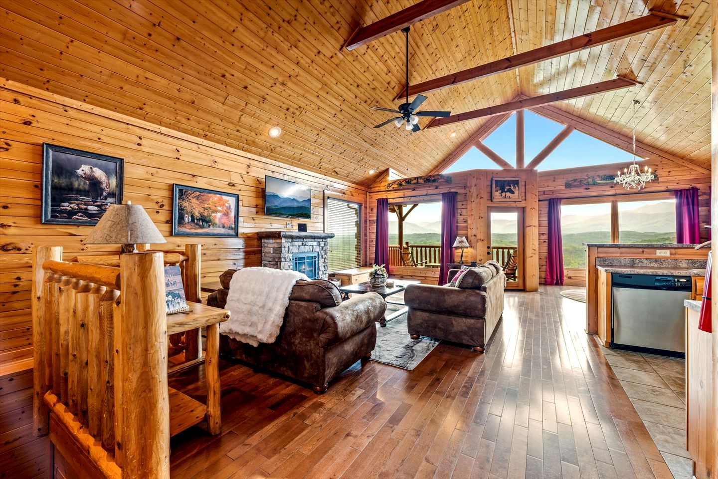 Luxury Cabin near the Great Smoky Mountains, Tennessee