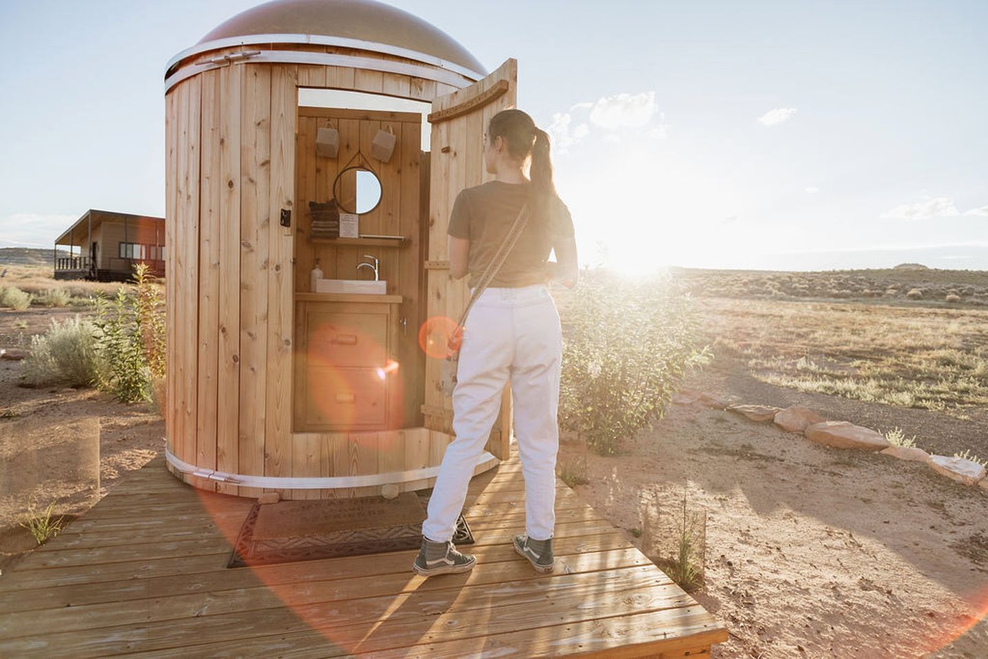 Solar Powered Cabin Beautifully Design in Monticello, Utah
