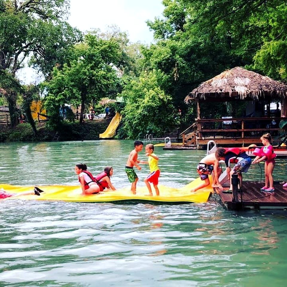 A Fun Family Getaway: Luxurious Safari Tent on the San Marcos River near Seguin, Texas