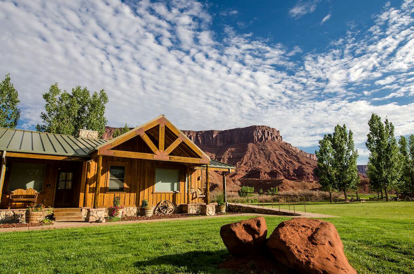 Ranch House with Guest Cottage near Moab, Utah