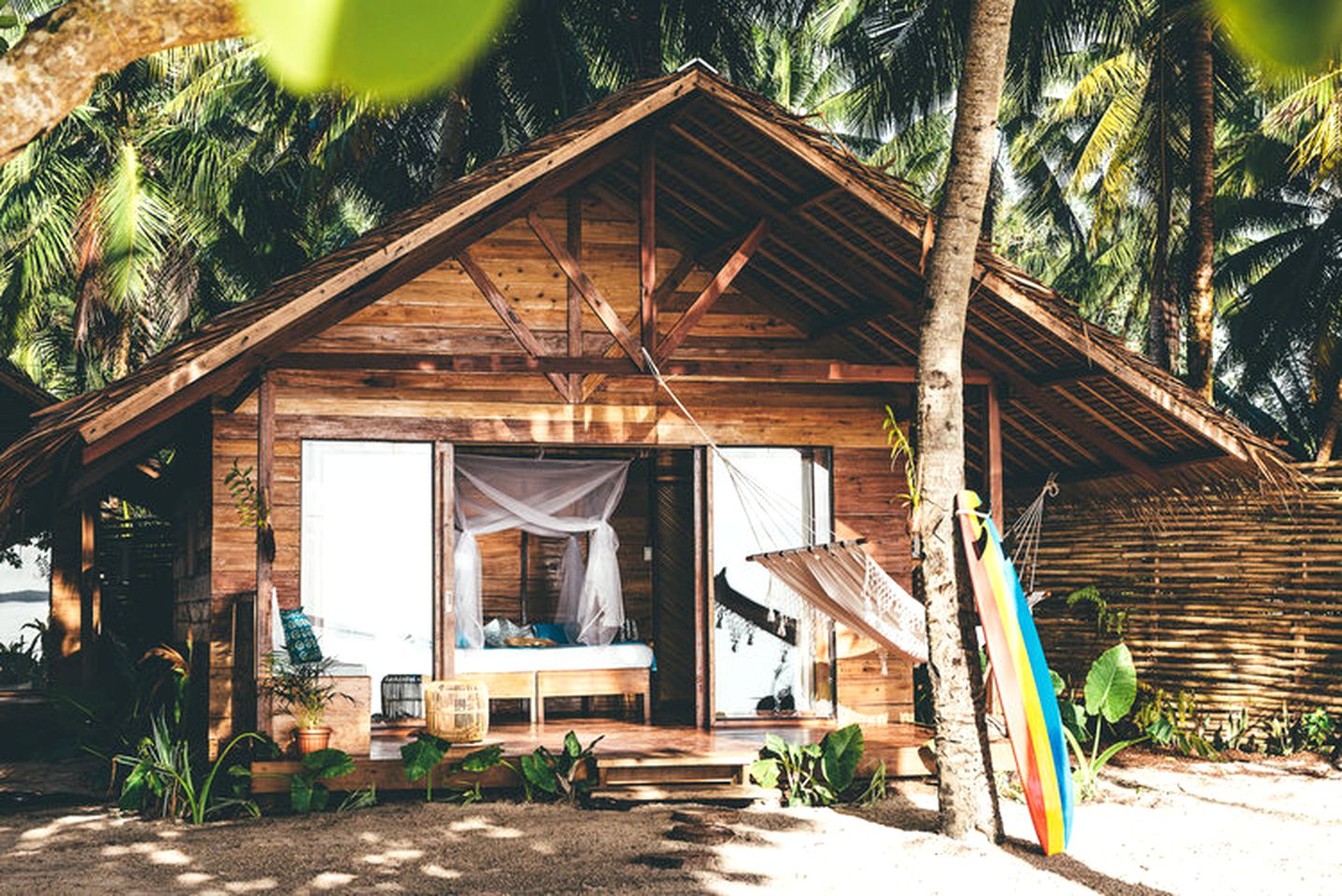 Oceanfront Cabin Rental on Siargao Island, the Philippines