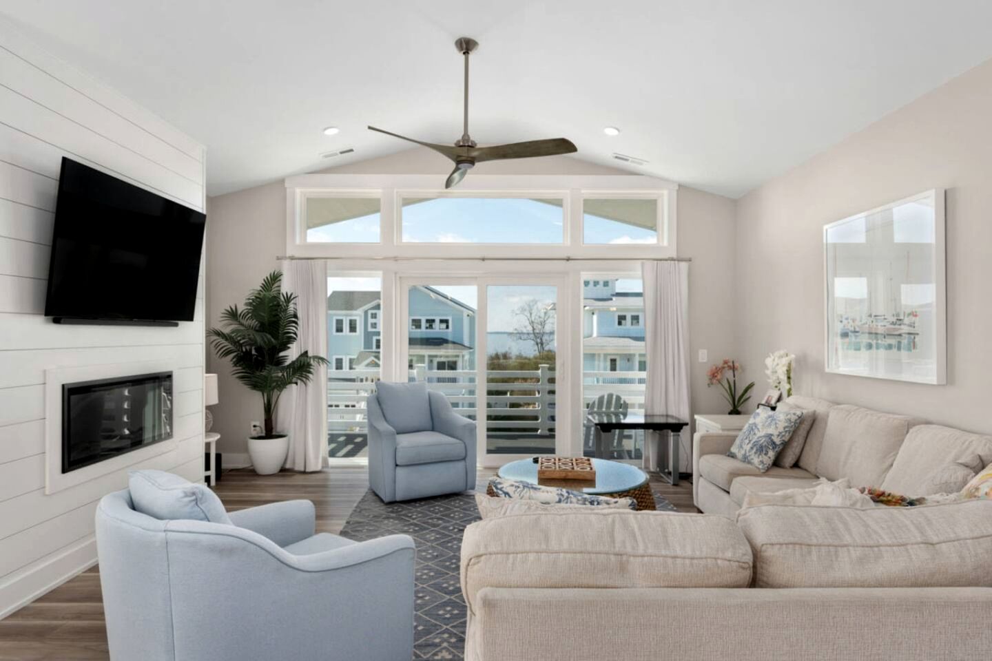 Spacious Coastal Retreat with Pool, Hot Tub, Game Room & Private Balconies in Corolla, North Carolina