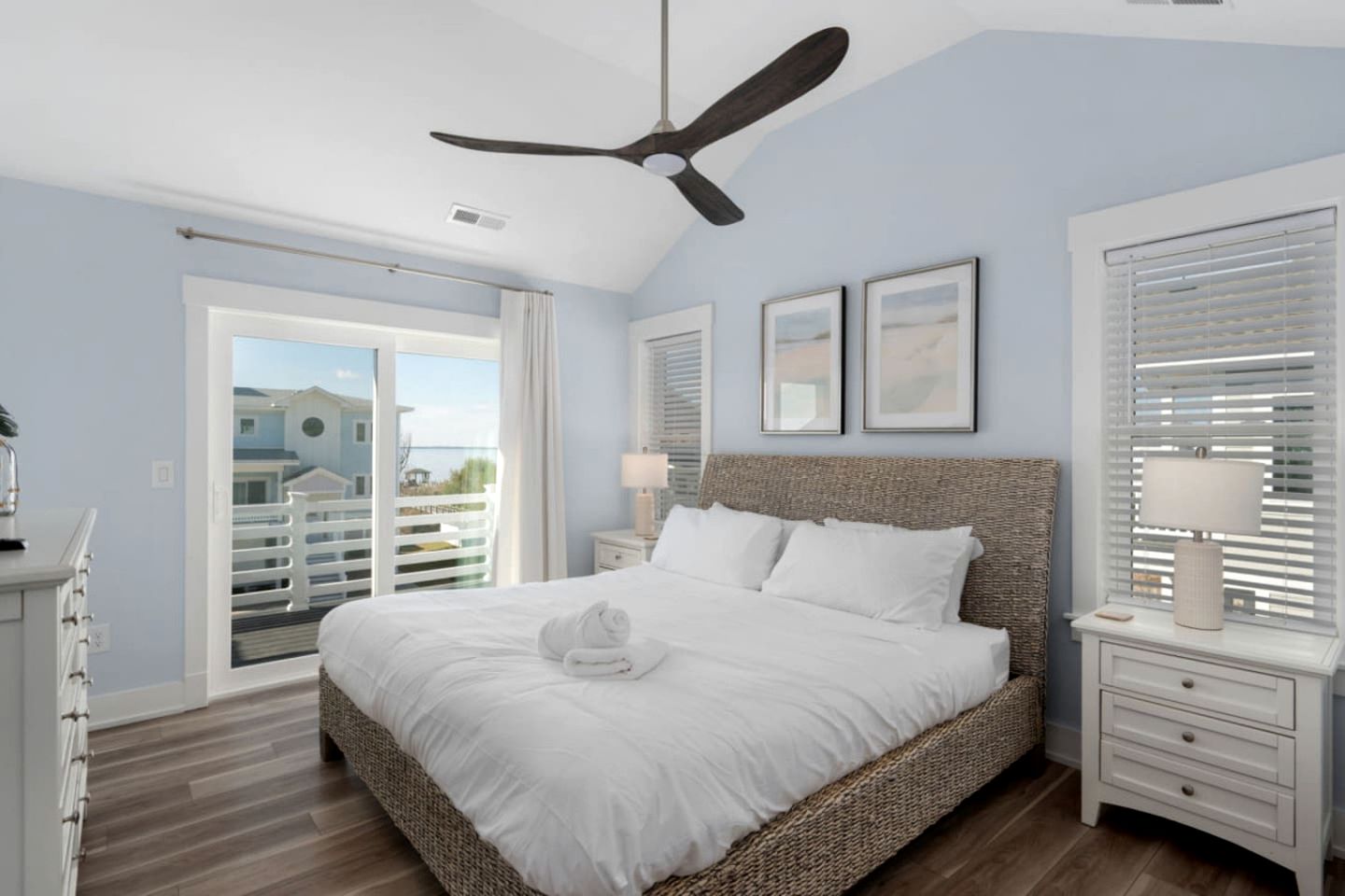 Spacious Coastal Retreat with Pool, Hot Tub, Game Room & Private Balconies in Corolla, North Carolina