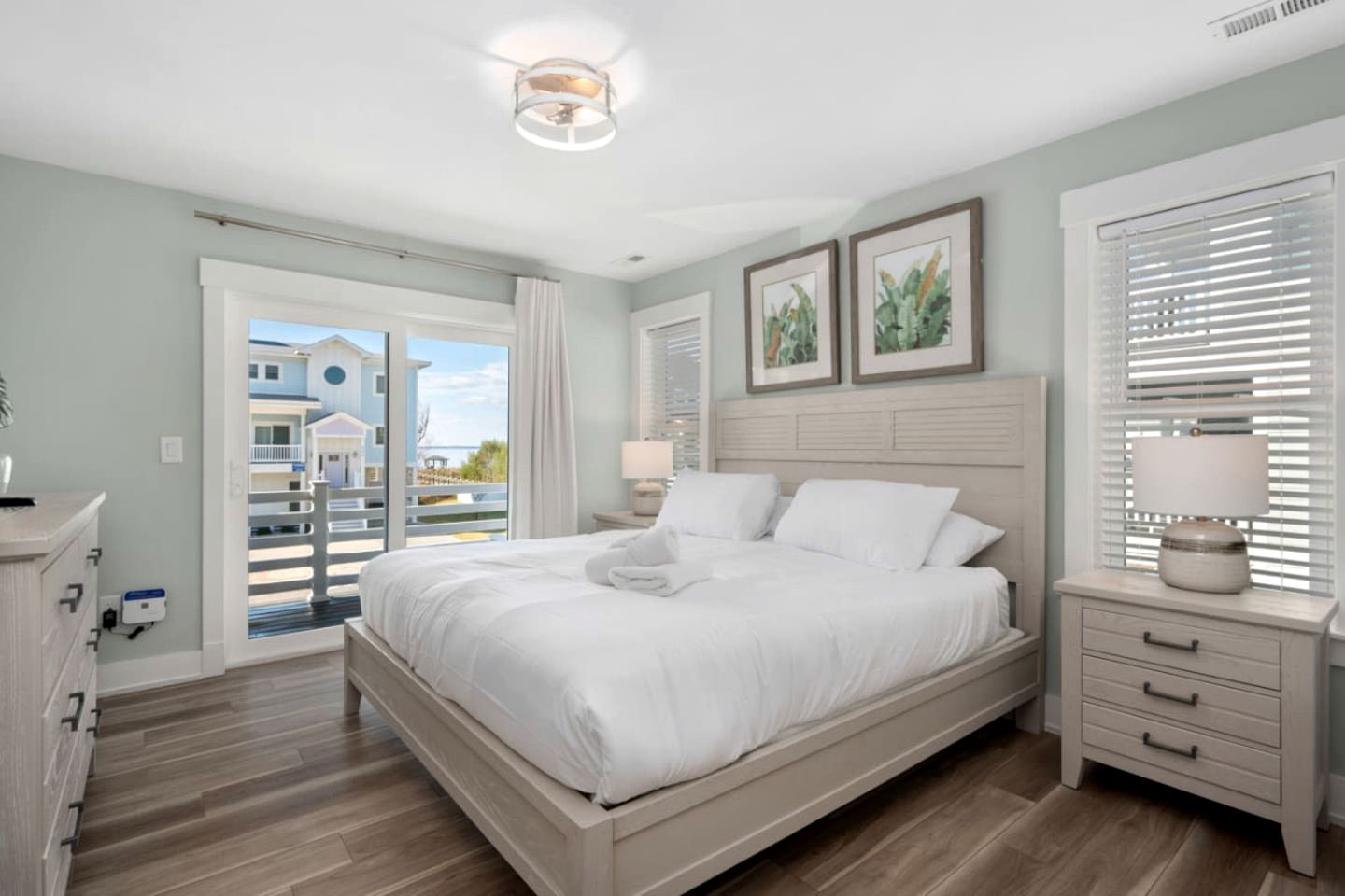 Spacious Coastal Retreat with Pool, Hot Tub, Game Room & Private Balconies in Corolla, North Carolina