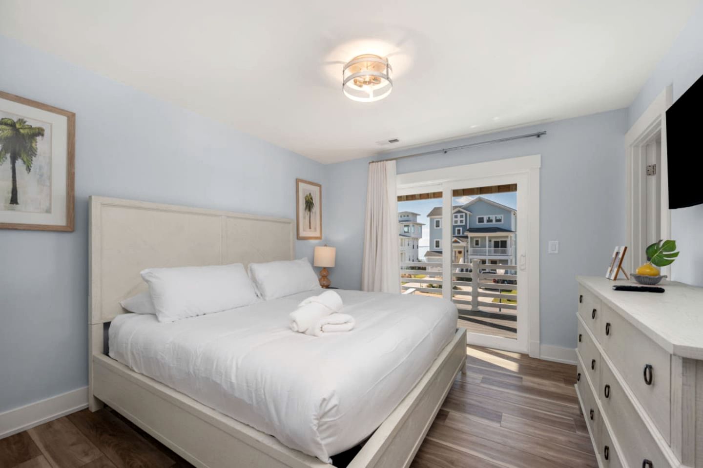 Spacious Coastal Retreat with Pool, Hot Tub, Game Room & Private Balconies in Corolla, North Carolina