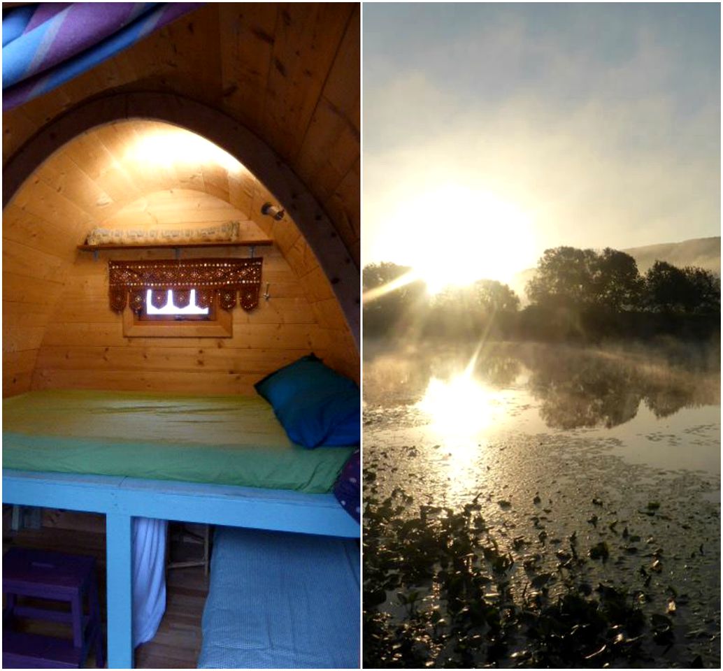 Unique Pod Accommodation on Organic Farm in Cornwall, England