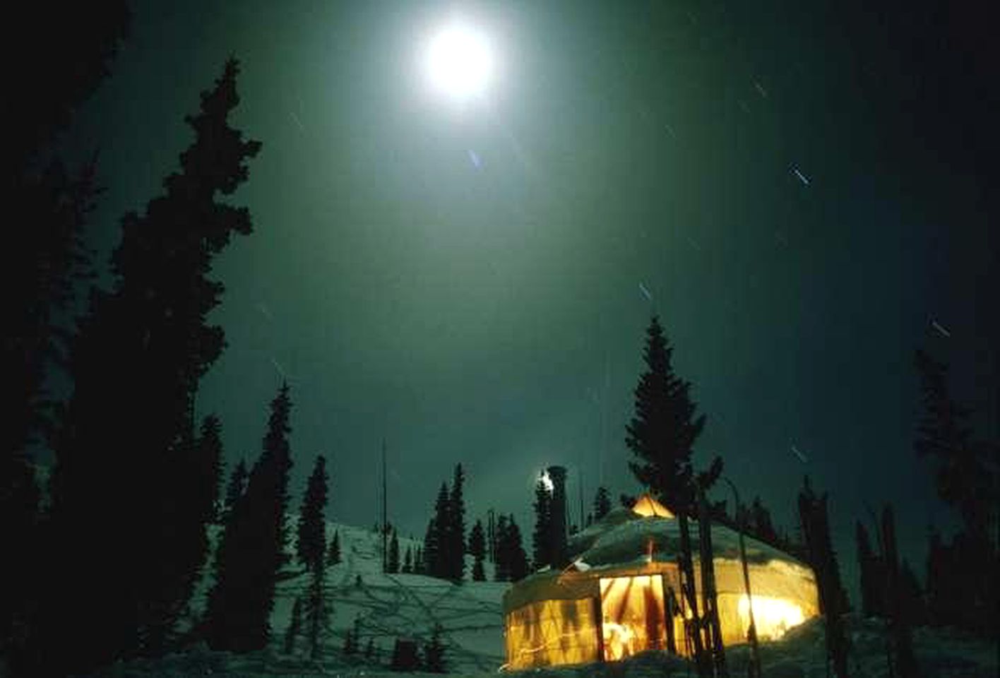 Romantic Modern Yurt Getaway with Ski Access near Wolf Creek in Colorado